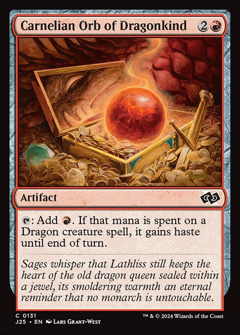 Carnelian Orb of Dragonkind (J25) (131)