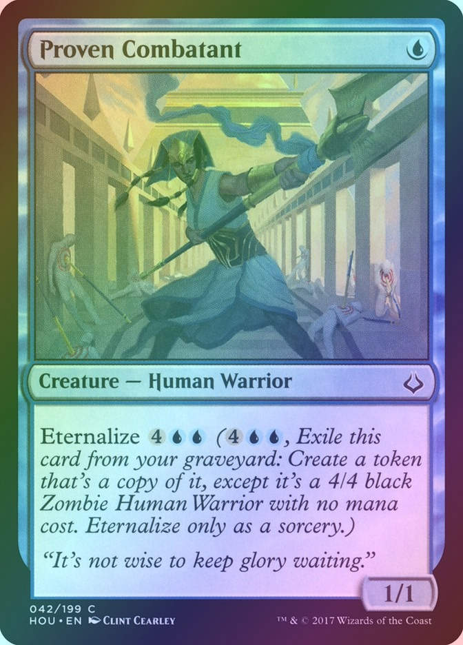 Proven Combatant (HOU) (42) / Foil