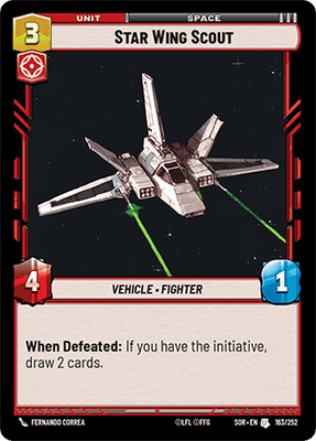 Star Wing Scout (SOR_#163/252)