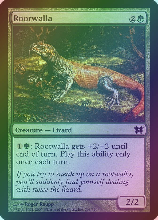 Rootwalla (9ED) (268★) / Foil