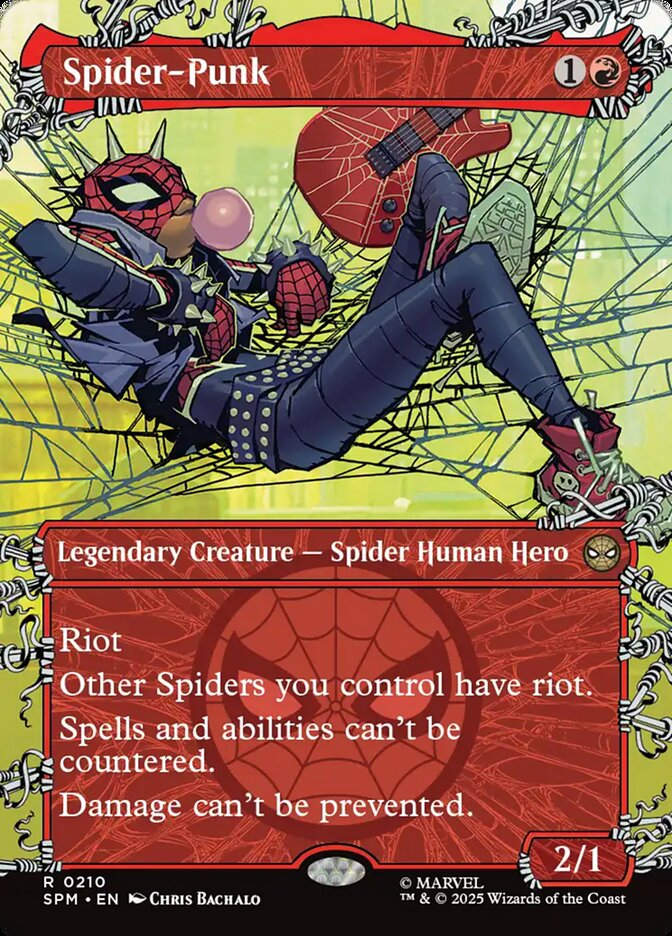 Spider-Punk (SPM) (210) / Borderless / Showcase