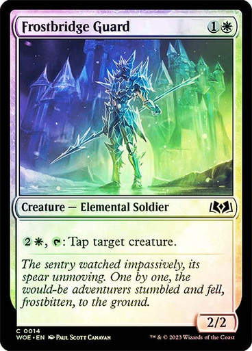Frostbridge Guard (woe) / Foil