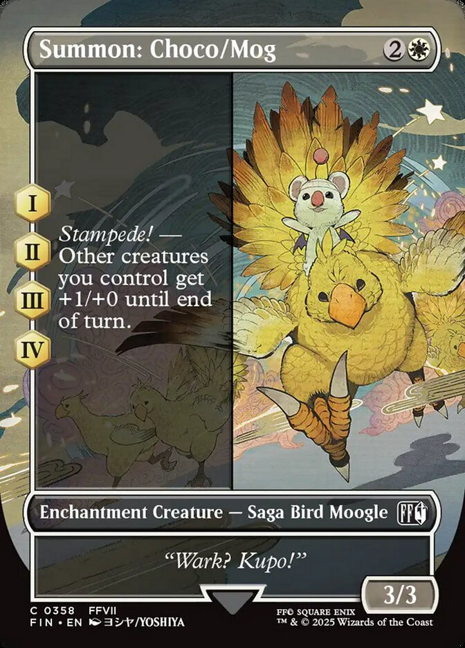 Summon: Choco/Mog (FIN) (358) / Borderless