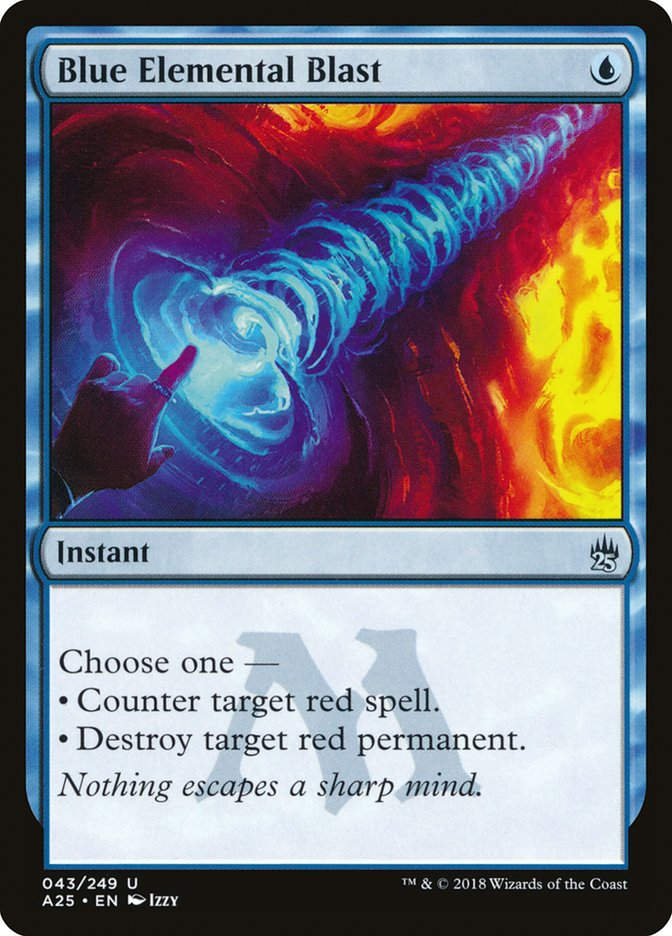 Blue Elemental Blast (A25) (43)