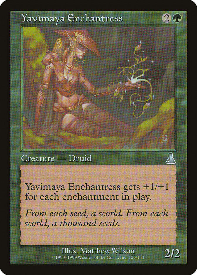 Yavimaya Enchantress (UDS) (125)