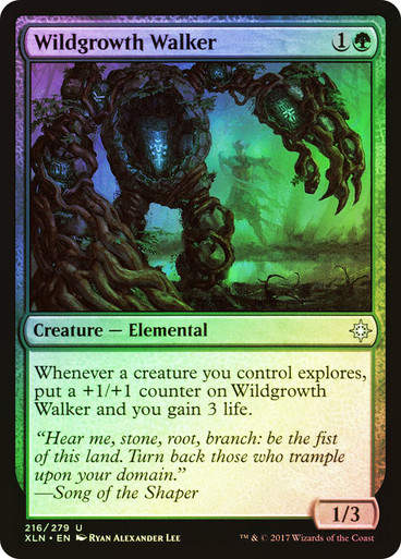 Wildgrowth Walker (XLN) (216) / Foil