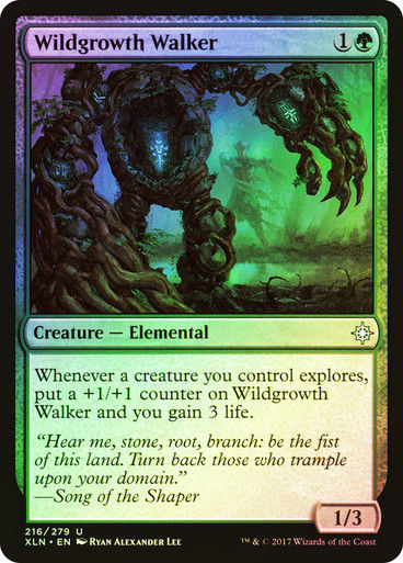 Wildgrowth Walker (XLN) (216) / Foil