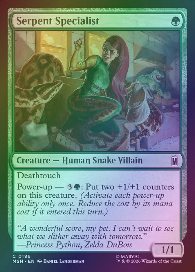 Serpent Specialist (MSH) (186) / Foil