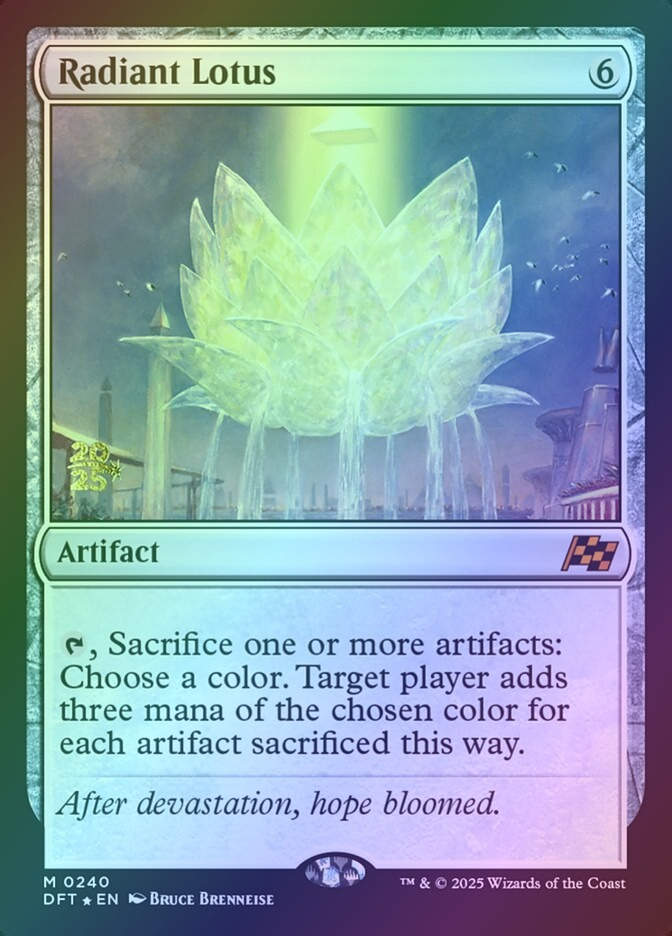 Radiant Lotus (PDFT) (240s) / Foil