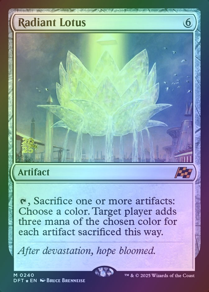 Radiant Lotus (PDFT) (240s) / Foil