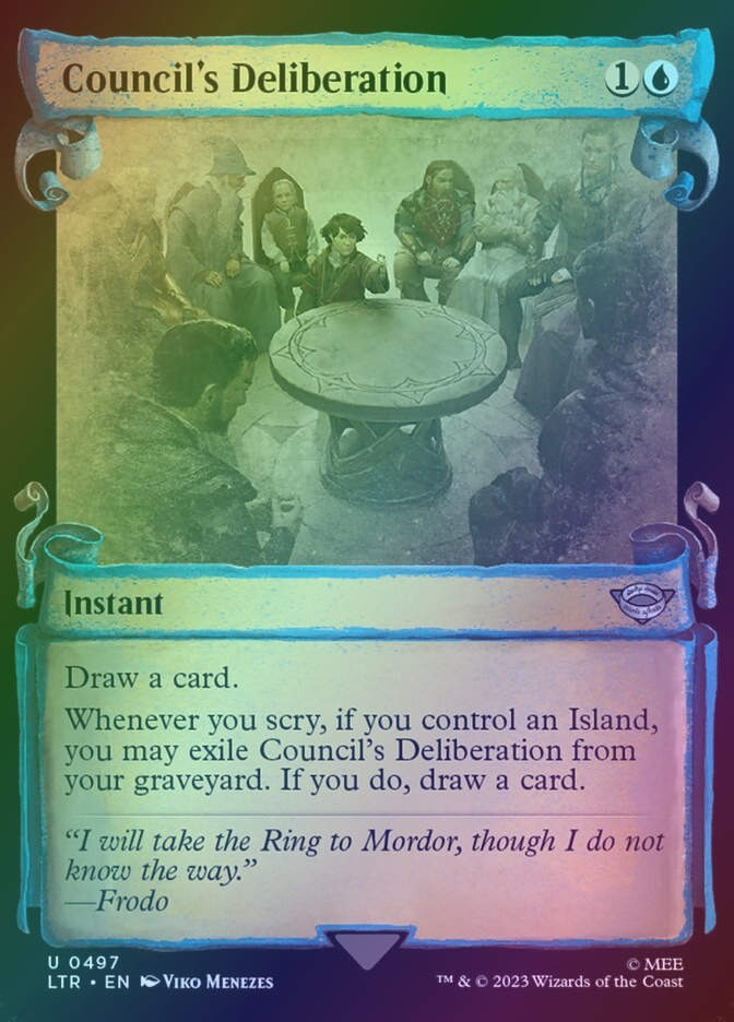 Council's Deliberation (LTR) (497) / Showcase / Foil