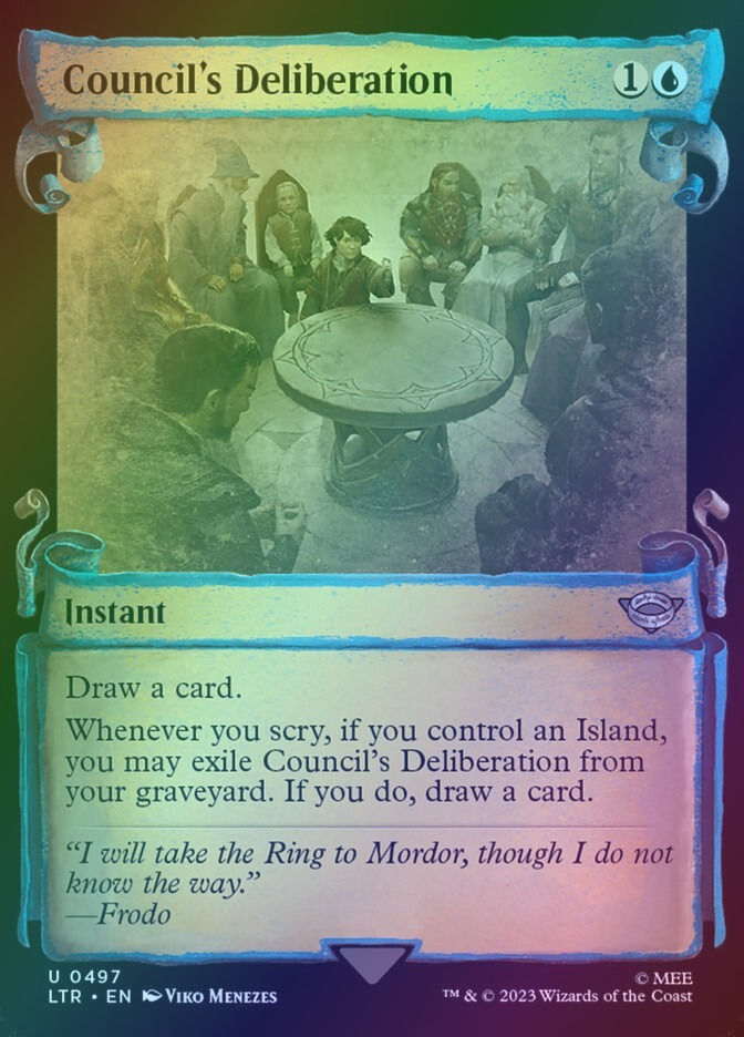 Council's Deliberation (LTR) (497) / Showcase / Foil