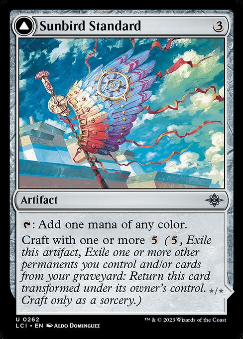 Sunbird Standard // Sunbird Effigy (lci) — cara 1 de 2