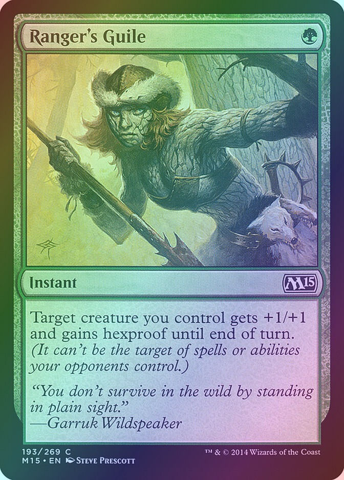 Ranger's Guile (M15) (193) / Foil
