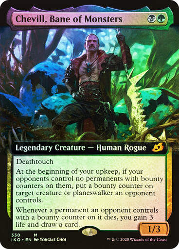 Chevill, Bane of Monsters (IKO) (330) / Extended Art / Foil
