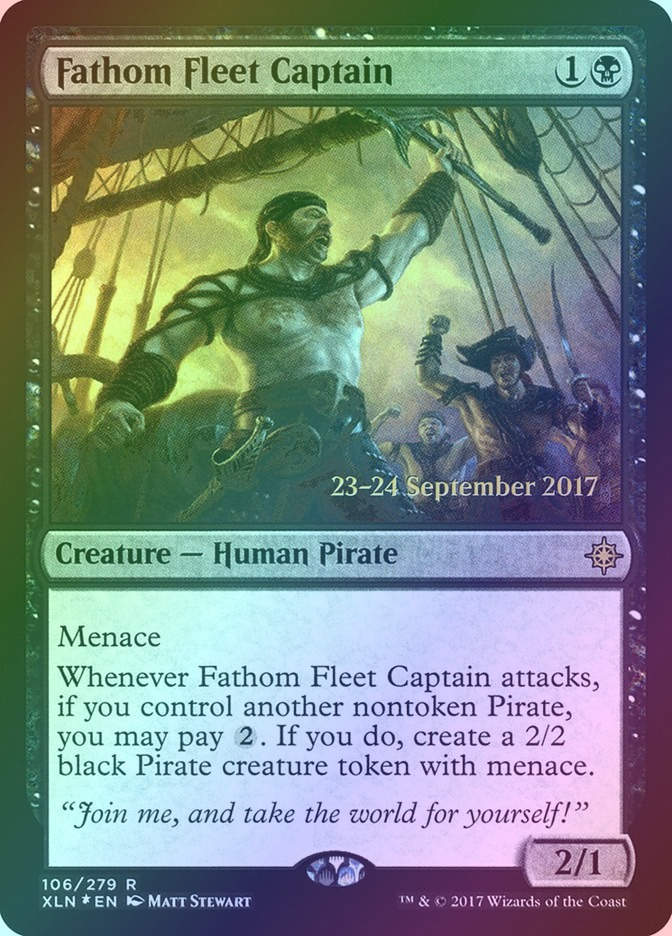 Fathom Fleet Captain (PXLN) (106s) / Foil