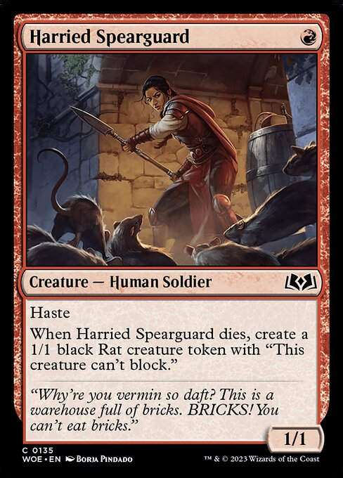 Harried Spearguard (woe)