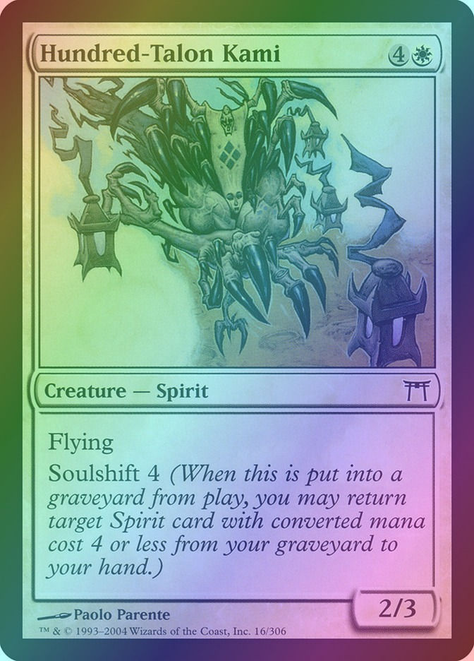 Hundred-Talon Kami (CHK) (16) / Foil