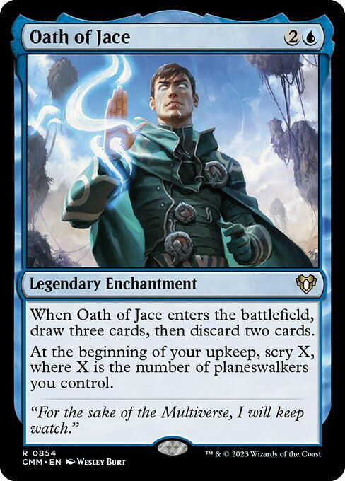 Oath of Jace (cmm) (Commander Deck)