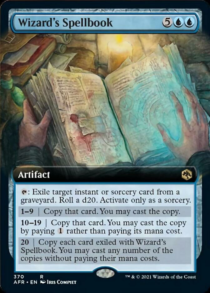 Wizard's Spellbook (AFR) / Extended Art