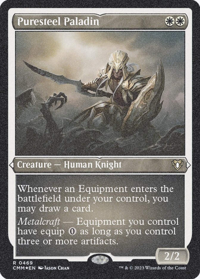 Puresteel Paladin (CMM) (469) / Foil Etched