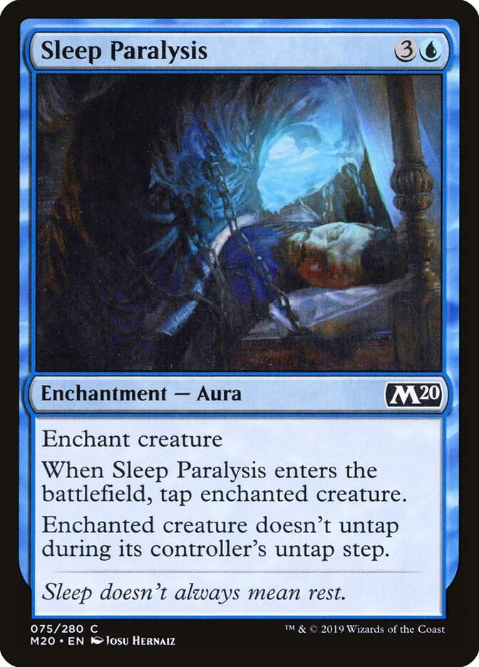 Sleep Paralysis (M20) (75)