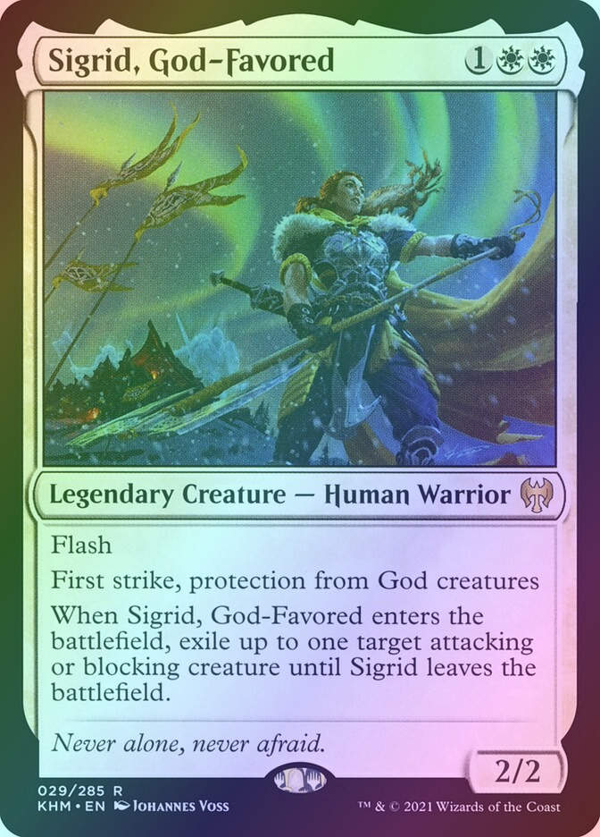 Sigrid, God-Favored (KHM) (29) / Foil