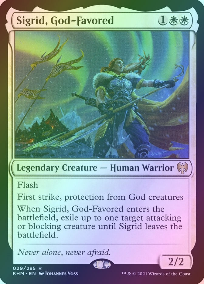 Sigrid, God-Favored (KHM) (29) / Foil