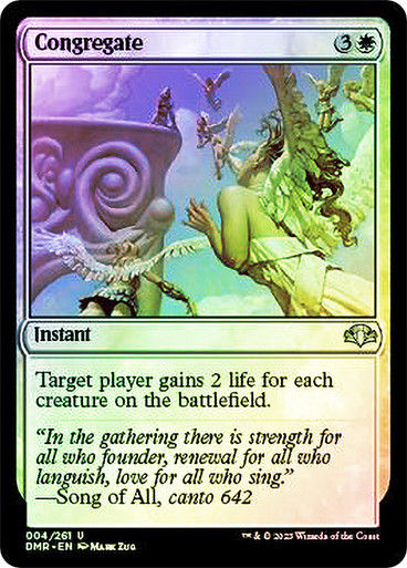 Congregate (DMR) / Foil