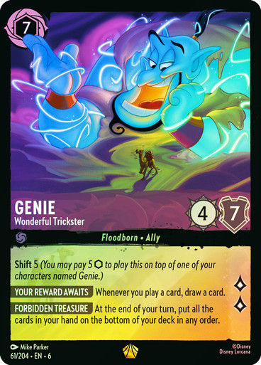 Genie - Wonderful Trickster (LOR_AZU) / Foil
