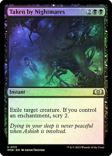 Taken by Nightmares (woe) / Foil