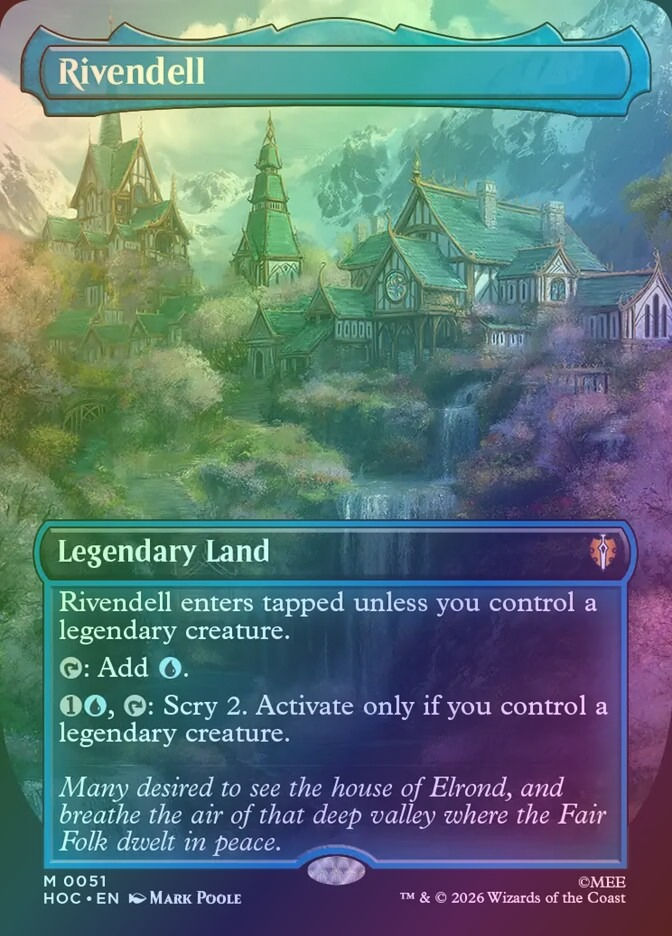 Rivendell (HOC) (51) / Foil