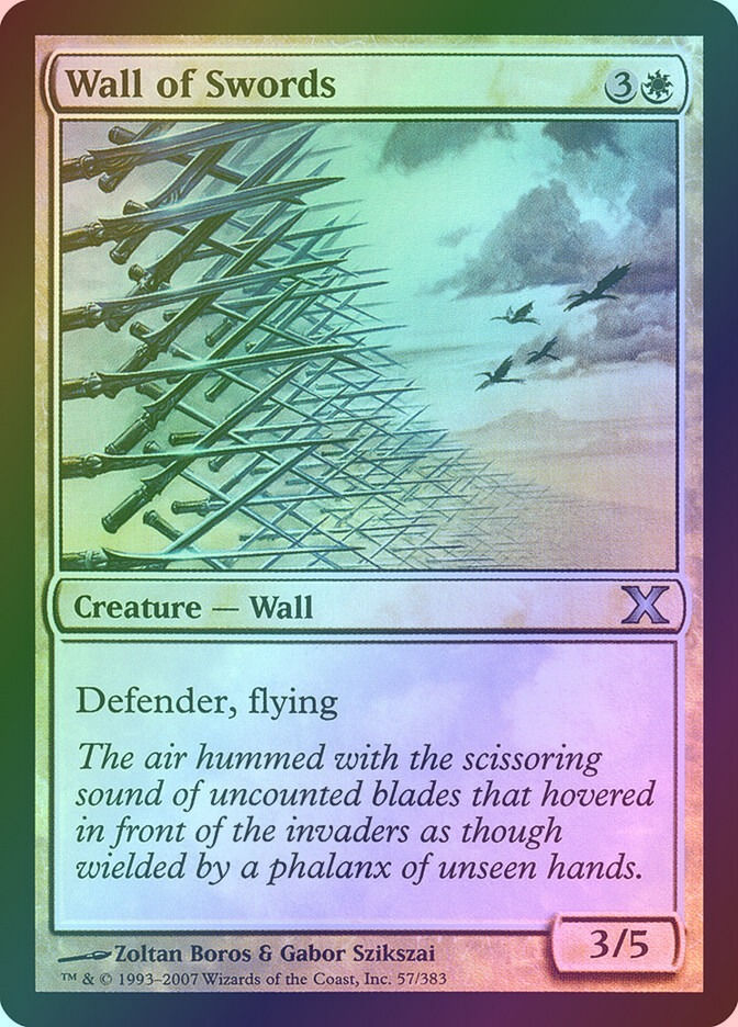 Wall of Swords (10E) (57★) / Foil