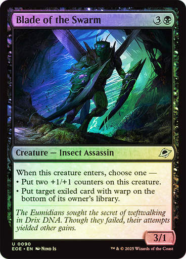 Blade of the Swarm (EOE) (90) / Foil