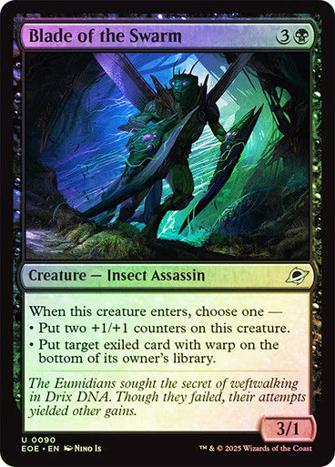 Blade of the Swarm (EOE) (90) / Foil