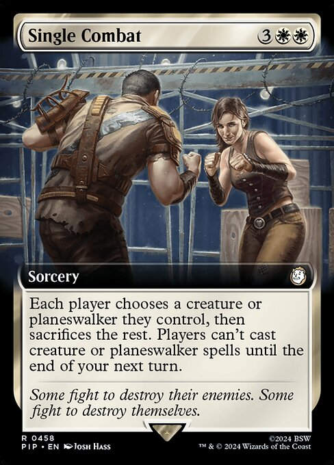 Single Combat (pip) (458) / Extended Art