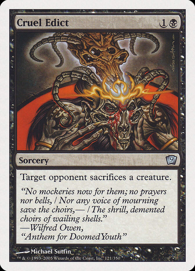 Cruel Edict (9ED) (121)