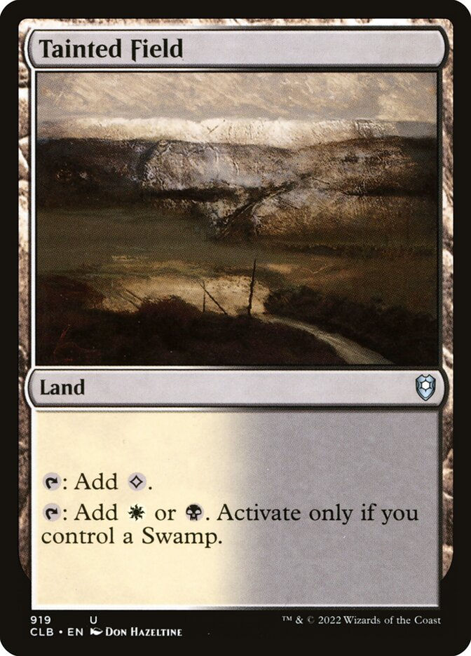 Tainted Field (CLB) (919)