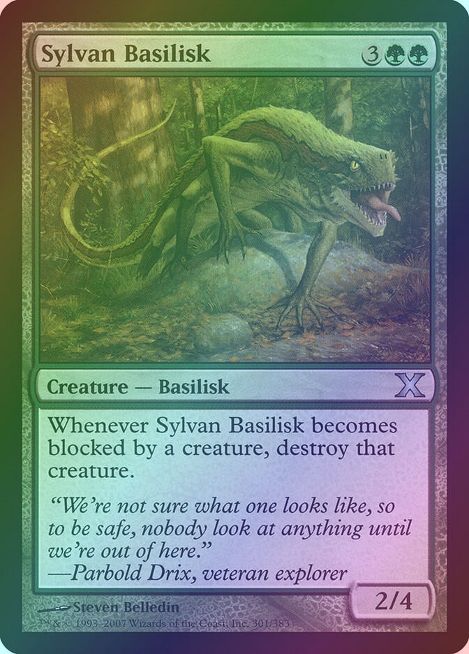 Sylvan Basilisk (10E) (301) / Foil