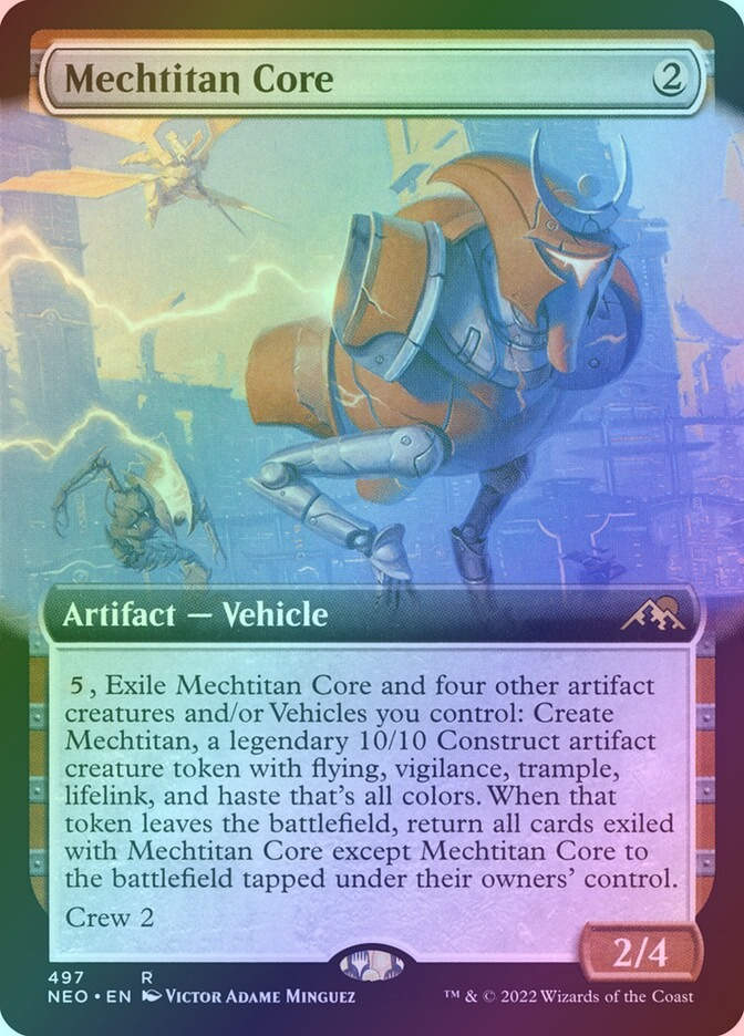 Mechtitan Core (NEO) (497) / Extended Art / Foil