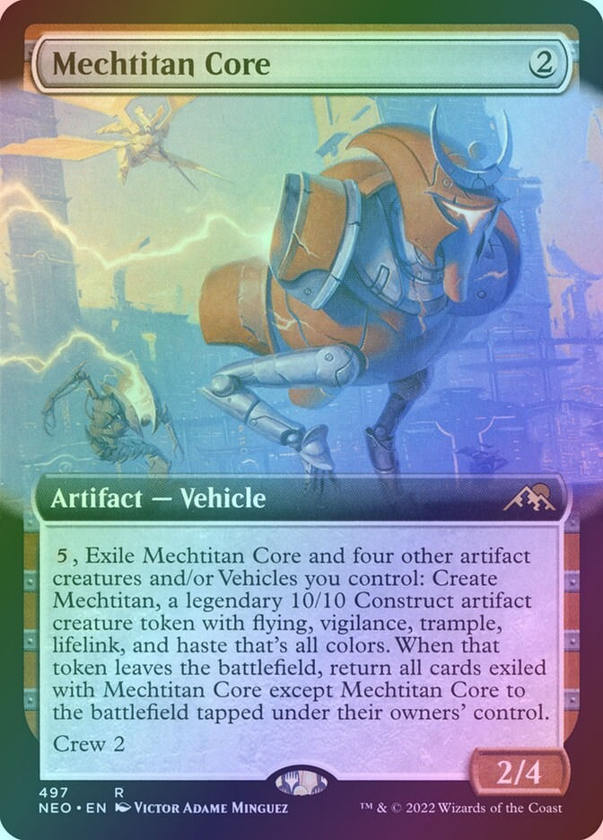 Mechtitan Core (NEO) (497) / Extended Art / Foil