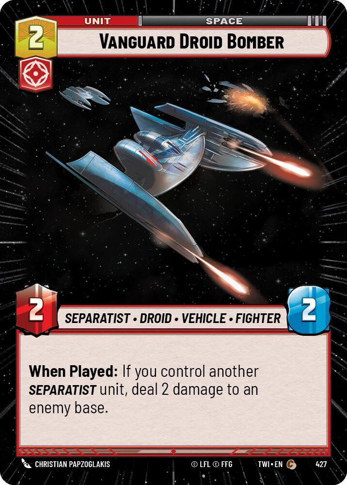 Vanguard Droid Bomber (Hyperspace) (TWI) (427)