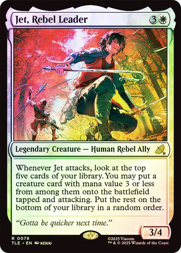 Jet, Rebel Leader (TLE) (78) / Foil