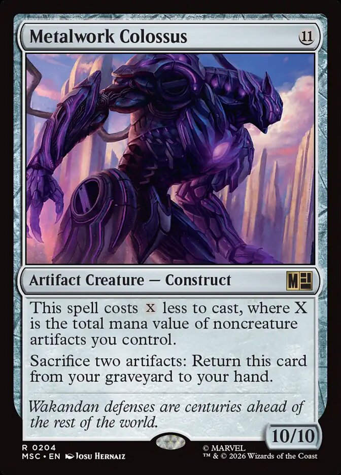 Metalwork Colossus (MSC) (204)