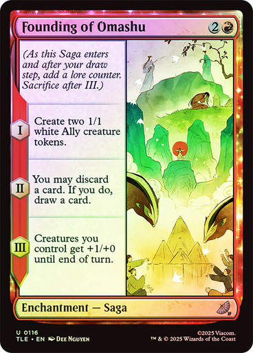 Founding of Omashu (TLE) (116) / Foil