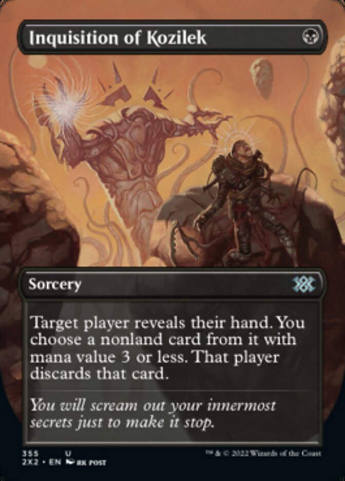 Inquisition of Kozilek (2X2) / Borderless