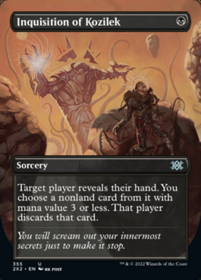 Inquisition of Kozilek (2X2) / Borderless