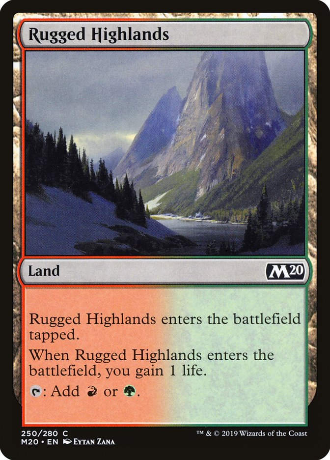 Rugged Highlands (M20) (250)
