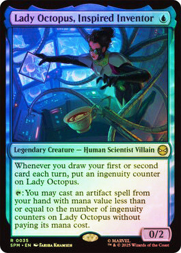 Lady Octopus, Inspired Inventor (SPM) (35) / Foil