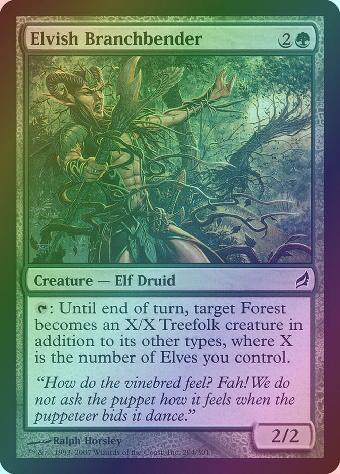 Elvish Branchbender (LRW) (204) / Foil